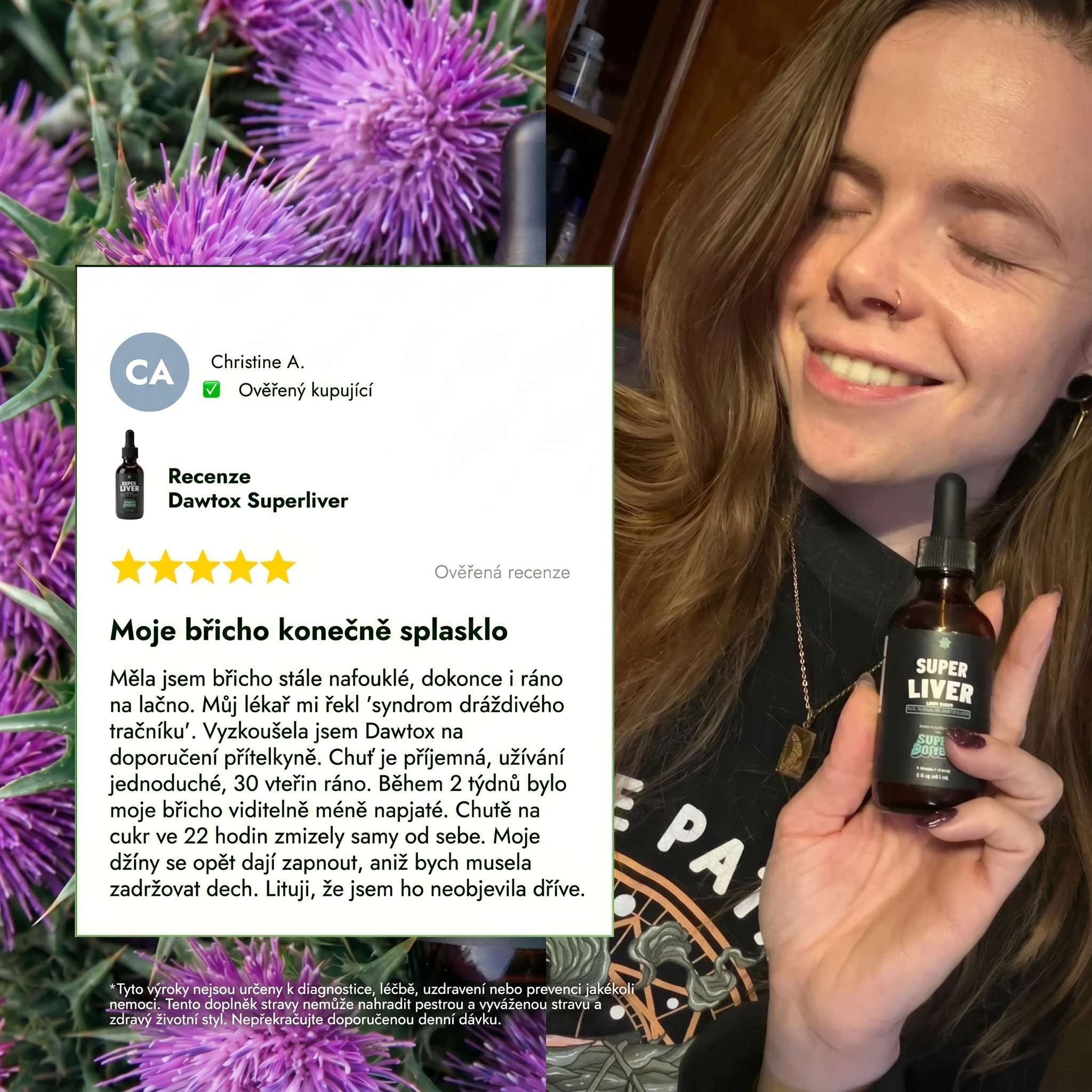 Super Liver — Získejte zpět ploché břicho dlouhodobě