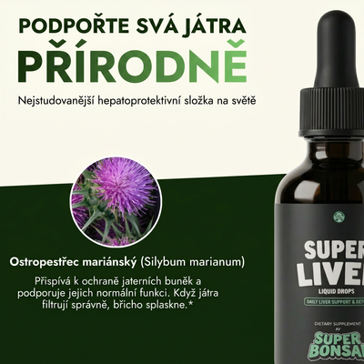 Super Liver — Získejte zpět ploché břicho dlouhodobě