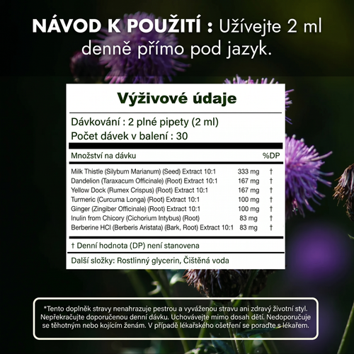 Super Liver — Získejte zpět ploché břicho dlouhodobě